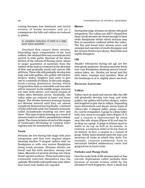 Image result for Class 11 Chapter 6 Geomorphic Processes