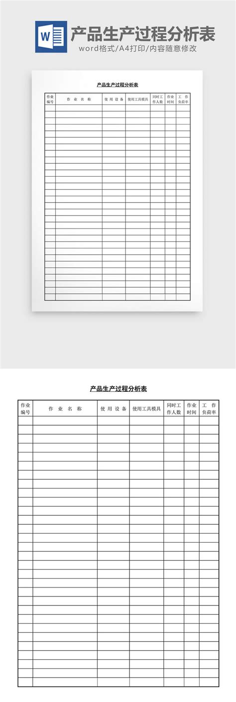 Image result for Word Process Table