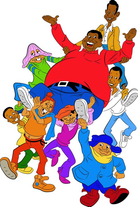 Fat Albert and friends Poster Mushmouth Dumb Donald Rudy Davis Weird ...
