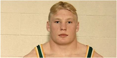 Brock Lesnar in High School Was Just a Shadow of His Future Self, Here ...
