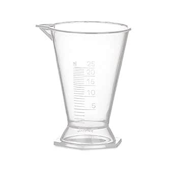 Witeg Polypropylene Conical Measure 25 ML (Pack of 2)| Conical Measure ...
