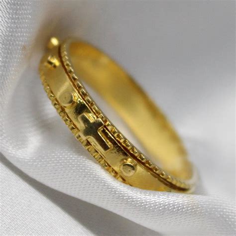 Buy Rosary Ring in Kerala, India | Chungath Jewellery Online - Rs ...
