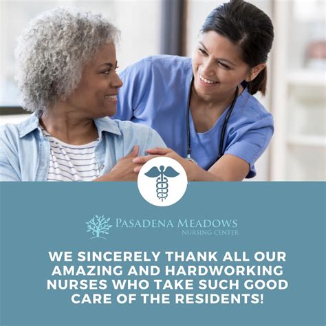 Pasadena Meadows Nursing Center on LinkedIn: #nationalnursesday # ...