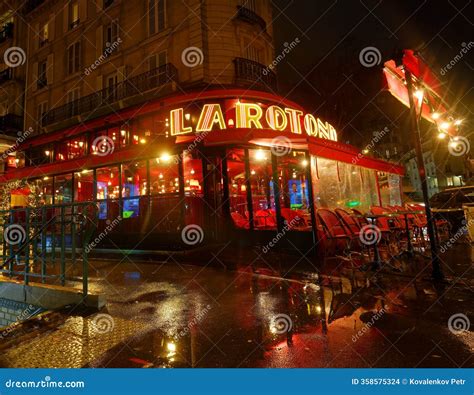 La Rotonde In The Montparnasse Quarter - One Of The Most Legendary And ...