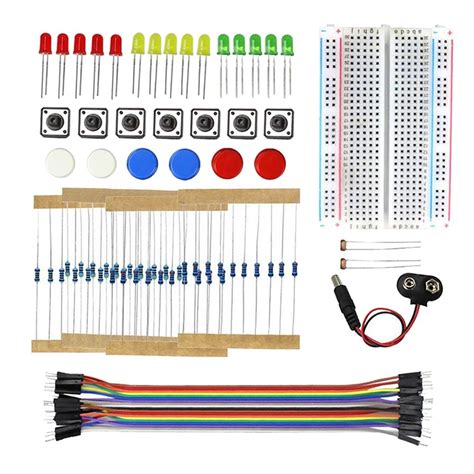 Electronic kit Including Components and Resistor for Beginners DIY Pro ...