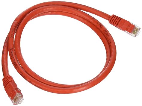 Buy Monoprice Cat6 Ethernet Patch Cable - 3 Feet - Red | Network ...