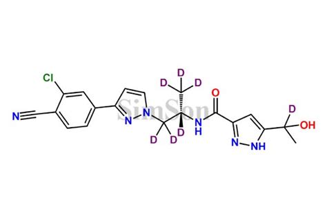 Darolutamide D7 (Mixture of Diastereomers) | CAS No- 1297538-32-9 (non ...