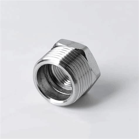 Anti Short Bushing Malleable Iron - Male BSPT To Female BSPP Thread ...