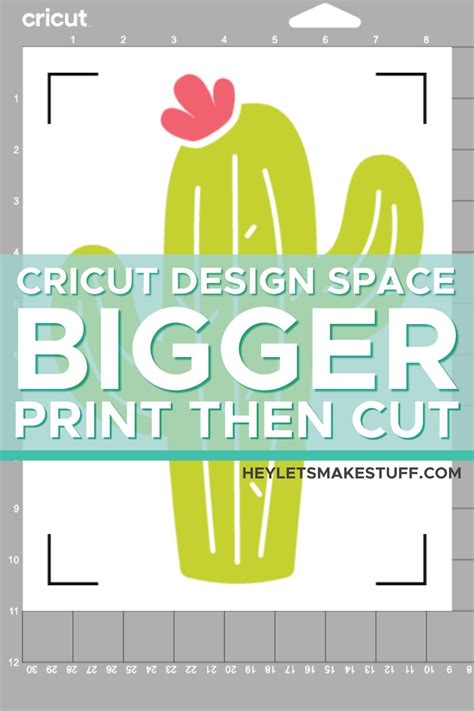New larger cricut print then cut size and how to use it – Artofit