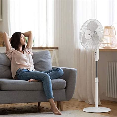 PELONIS 16'' Pedestal Fan for Bedoom, Remote, India | Ubuy