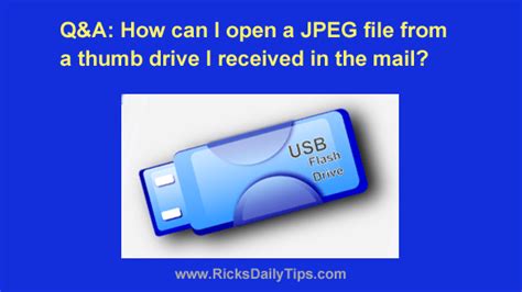 Image result for How to Open Thumb Files
