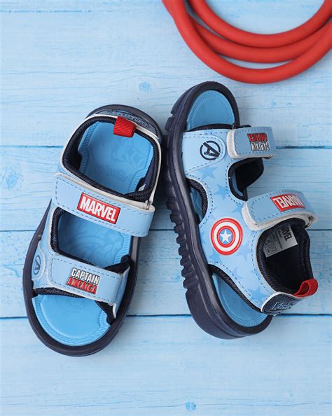 Captain America Printed Sandals for Boys – Kidsville