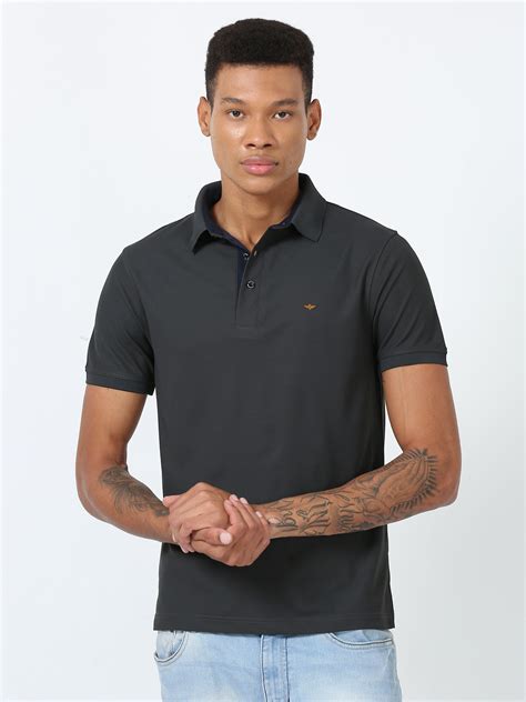 Dark Grey Premium Polo T-Shirt - Stellers