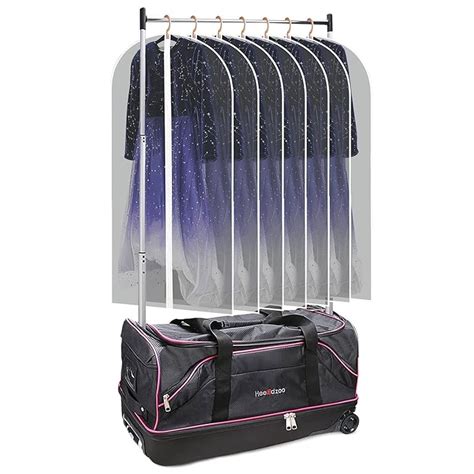 Buy Dance Bag With Garment Rack,28" Dance Costumes Rolling Garment Bags ...