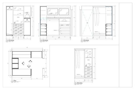 Cabinet Drawings | Freelancer