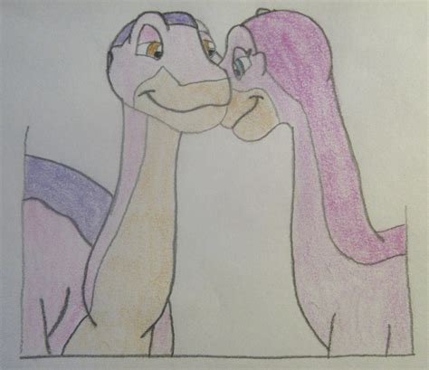 Littlefoot x Ali by Codetski101 on DeviantArt
