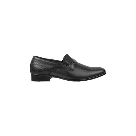 Buy Mochi Men Black Formal Slip-Ons Online | SKU: 19-488-11-40 – Mochi ...