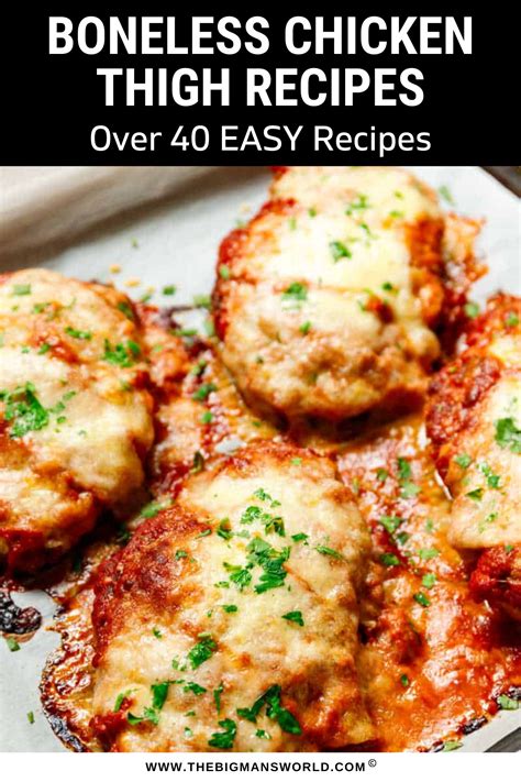 Boneless chicken thigh recipes – Artofit