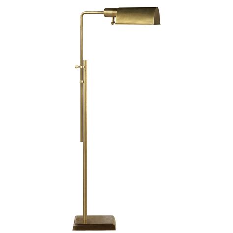 Gold masculine floor lamp at Avenue Design Canada in Montreal Qc ...