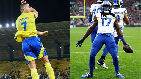 VIDEO: The NFL loves Cristiano Ronaldo! Davante Adams leads Los Angeles ...