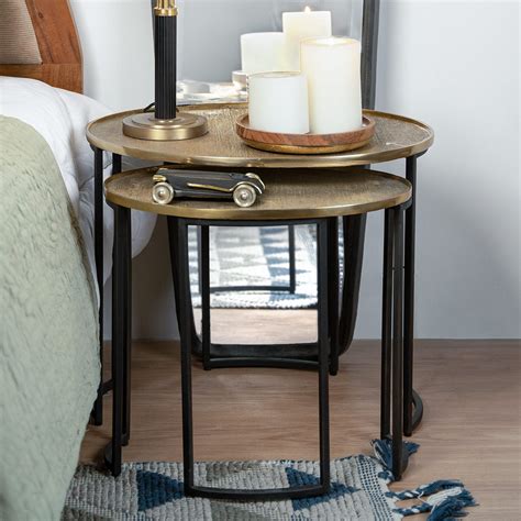 Modern Eclipse Duo Nesting Table Set - IAAH