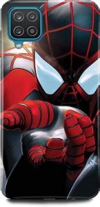 Ignite Back Cover for SAMSUNG Galaxy F12, Spiderman Logo The Amazing ...