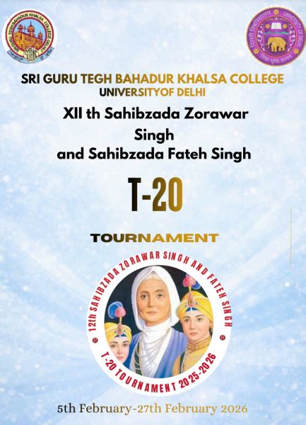Sri Guru Tegh Bahadur Khalsa College | University of Delhi