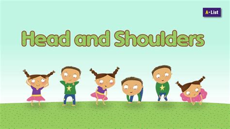 Head and Shoulders | Song | Nursery Rhymes with Ready, Set, Sing! - YouTube