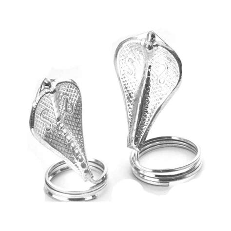 92.5 Silver Snake Serpent Sneshnaag Naag Naggin Joda Set For Pooja ...