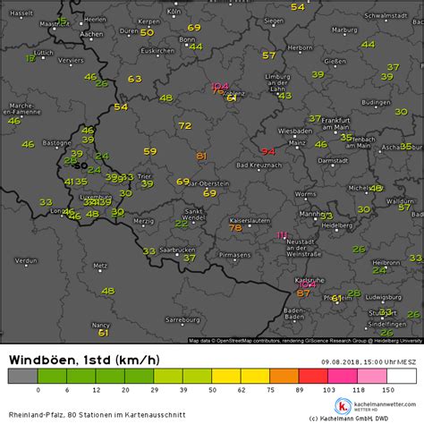 LIVE-WETTER-TICKER: Unwetter und Sturm am Donnerstag/Nacht zum Freitag ...