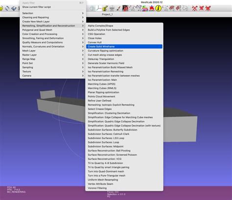 Image result for MeshLab Scale Bar