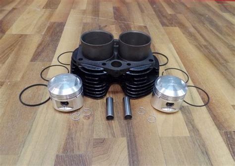 Triumph Zylinder 500 ccm 1957-74 Unit, neu.5Ta+Triumph 5TA Kolben +Std ...