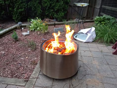 $45/mo - Finance EAST OAK Fire Pit 21'', Stainless Steel Smokeless Fire ...