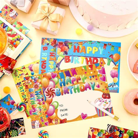 Tudomro 72 Pcs Happy Birthday Certificates for Kids India | Ubuy