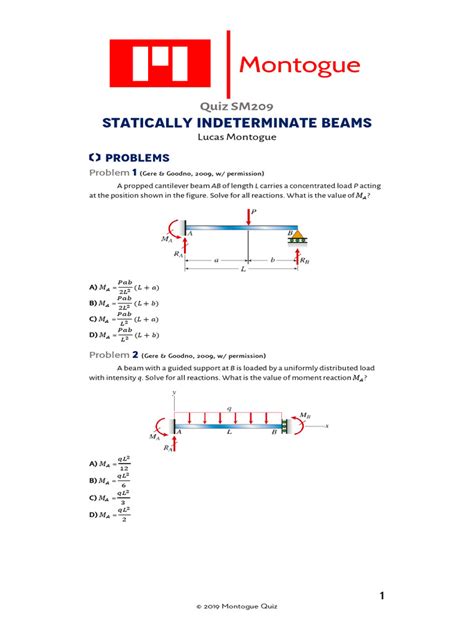 Image result for Statically Indeterminate Beam Examples