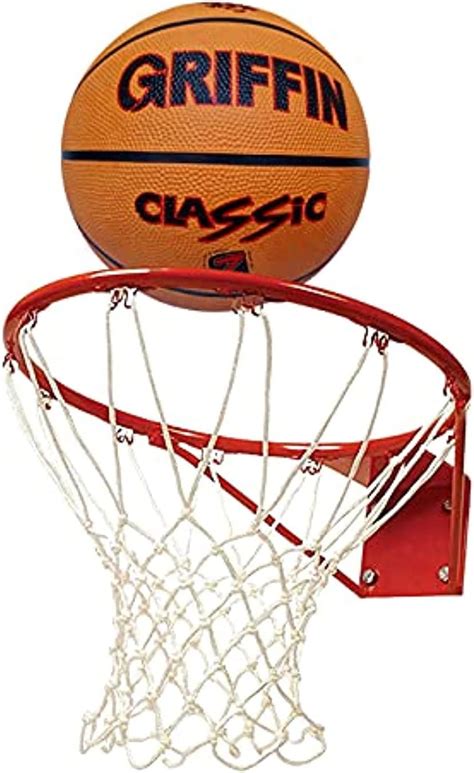 Griffin Basketball Set Full Size Basketball Ring with Basketball Brick ...