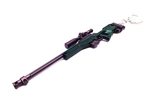 AeroStark Exclusive Pubg Keychains Metal Series Green AWM Gun Key ...