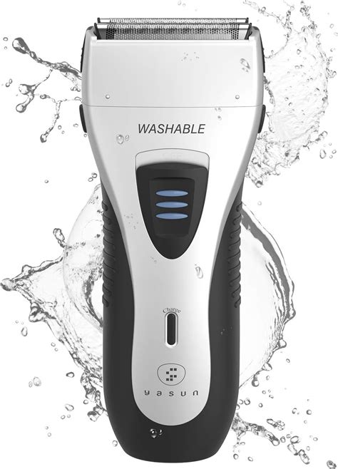 YASUN Foil Shaver - Electric Razor, WetDry IPX7 India | Ubuy