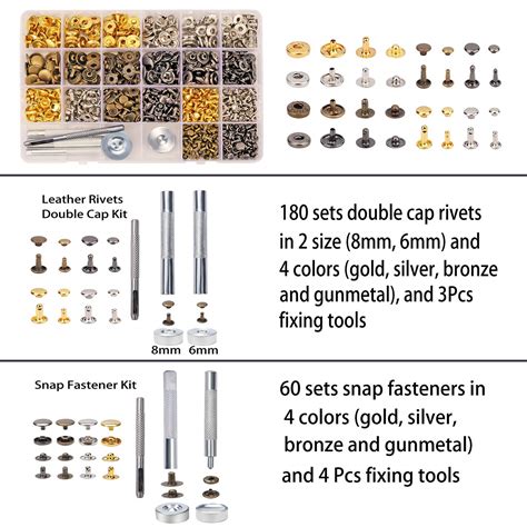 Buy Dorhui 372 Pieces Leather Crafting Tools,Leather Tools Leather ...