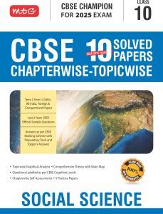 MTG CBSE 10 Years (2024-2015) Chapterwise Topicwise Solved Papers Class ...