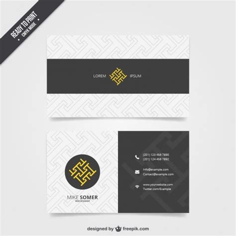 Visit Card Sample 的图像结果