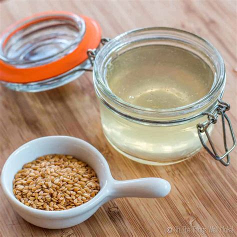 Nourishing DIY Flaxseed Hair Gel - Oh, The Things We'll Make!