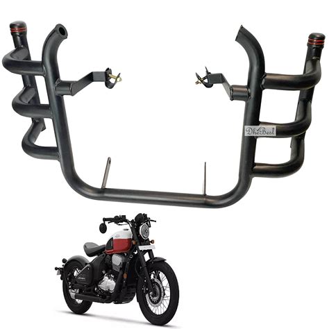 Dhe Best Bike Bullet Front Stylist Leg Crush Guard 3 Rod Air Fly Leg ...