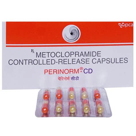 Perinorm CD Capsule | Uses, Side Effects, Price | Apollo Pharmacy
