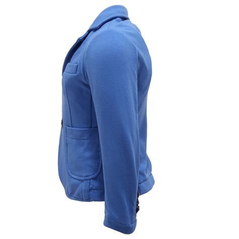 0870T giacca bimbo ASTON MARTIN jersey stretch bluette jacket kid