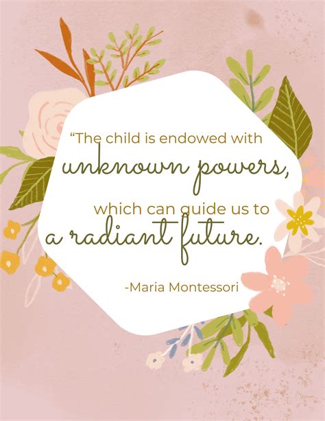 Maria Montessori Quotes