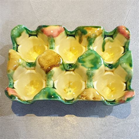 Ceramic Egg Box Assorted Colours - El Emporio de Zoe