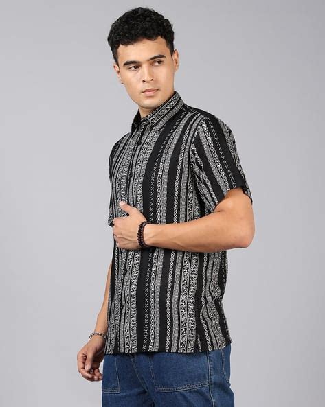 Buy Black Shirts for Men by Shein Online | sheinindia.in