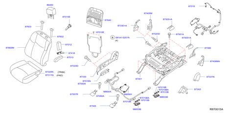 Nissan Murano SV Air Bag Passenger Presence Module - 98856-9UH0A - Genuine Nissan Part
