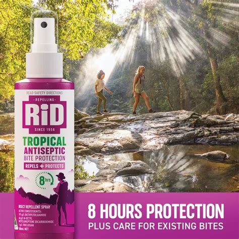 RID Tropical Antiseptic Bite Protection Insect Repellent Spray 100ml - Kmart NZ